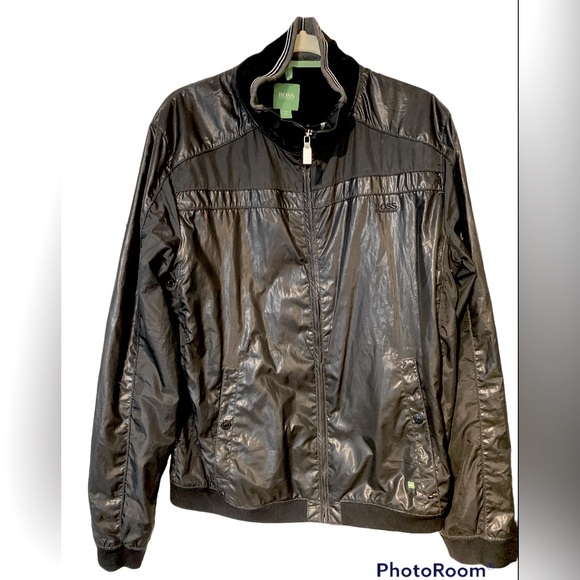 Hugo Boss Other - Boss Hugo Boss Black Bomber Jacket Size M/L